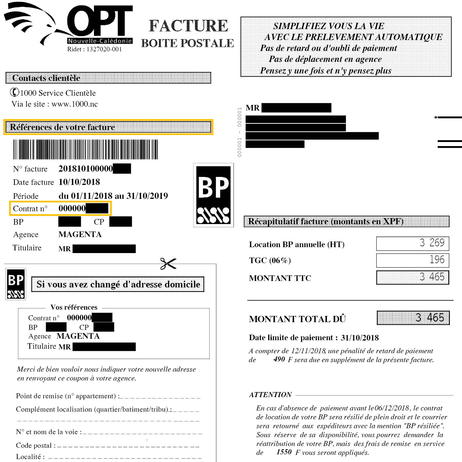 Regler Ma Facture En Ligne Opt