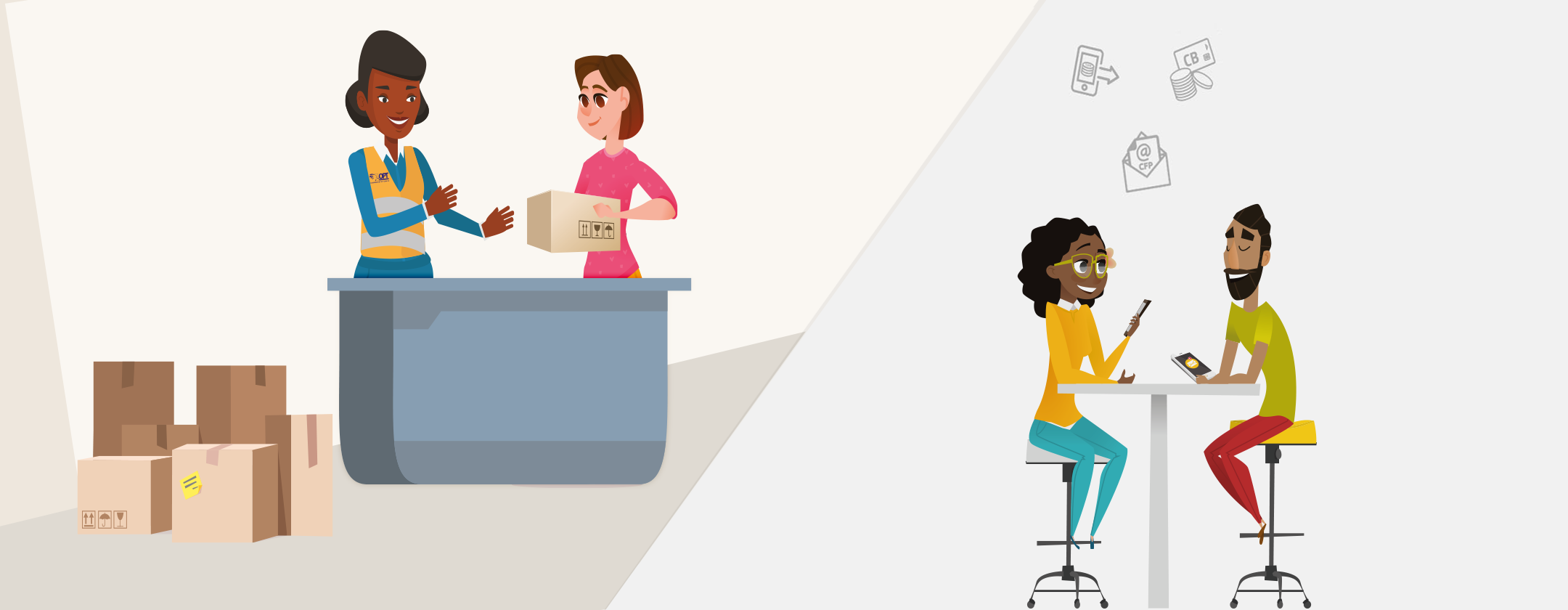 Bandeau portail paiements