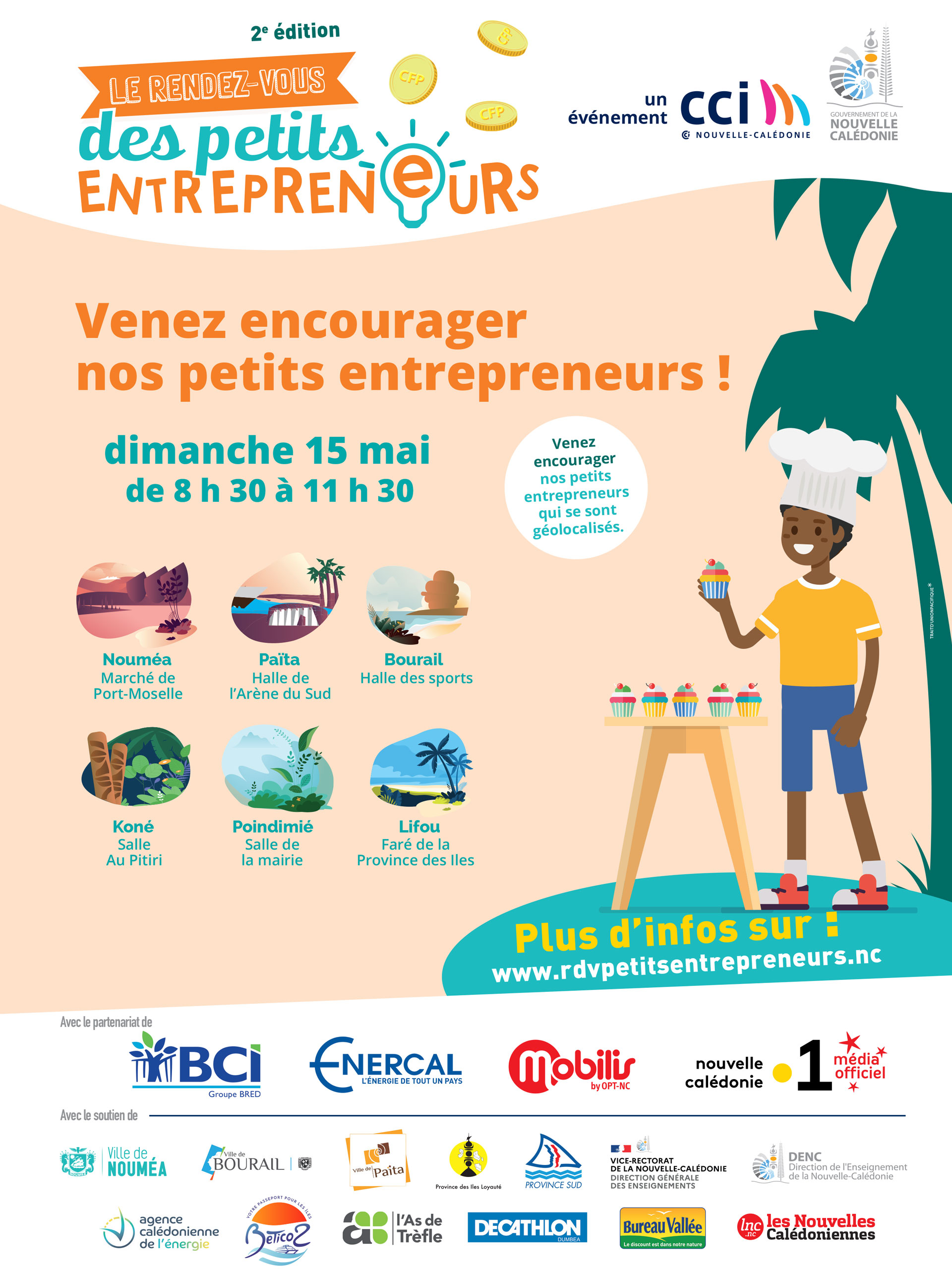 Affiche RDV petits entrepreneurs 2022